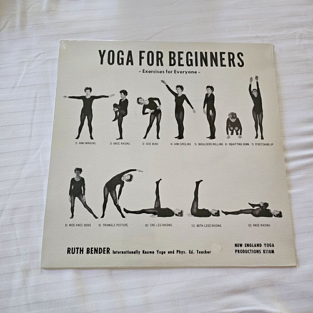New, sealedYoga For Beginners Vinyl Record By Ruth Bender